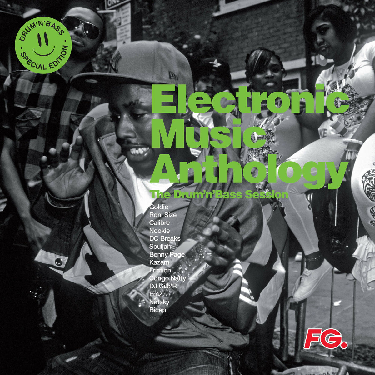 Various Artists – Electronic Music Anthology : The Drum'n'Bass Session vinyl cover