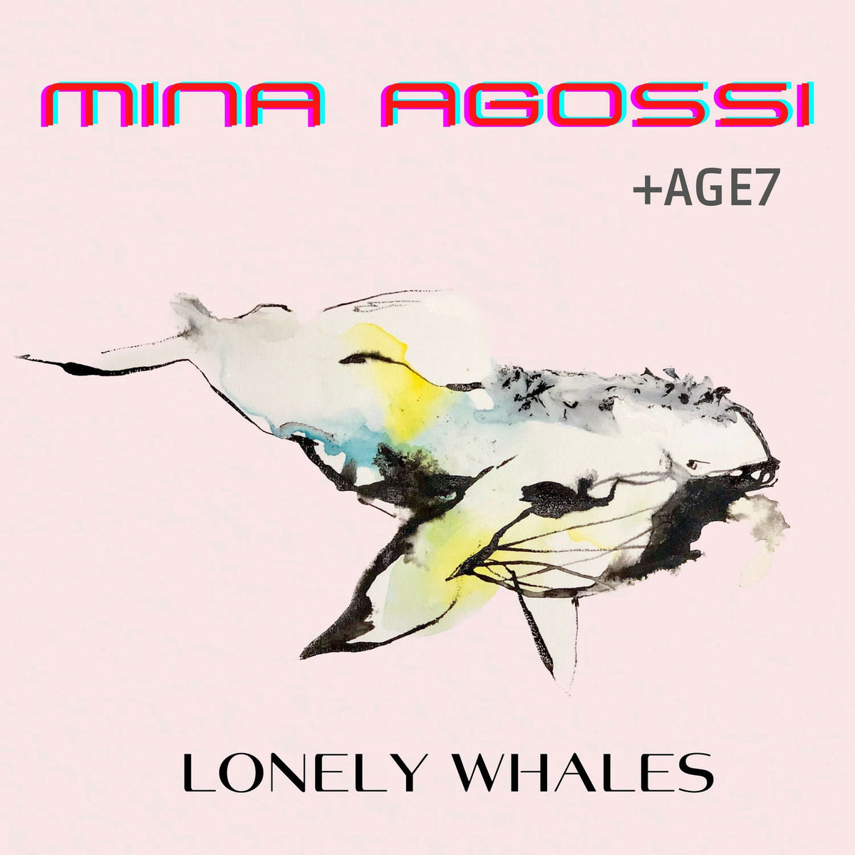 Mina Agossi – Lonely Whales vinyl cover