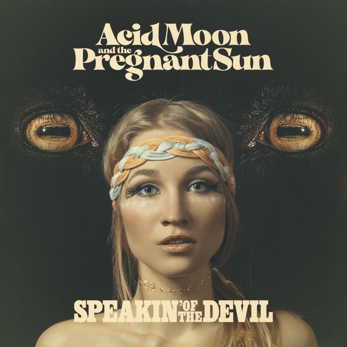 Acid Moon And The Pregnant Sun – Speakin Of The Devil (RED VINYL) vinyl record cover