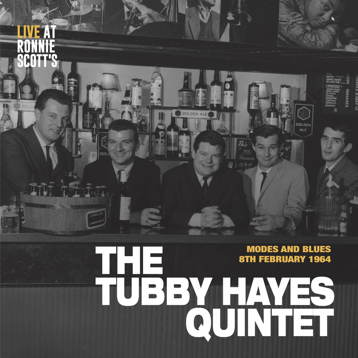 Tubby Hayes Quintet – Modes and Blues (Live at Ronnie Scott's 1964) vinyl cover