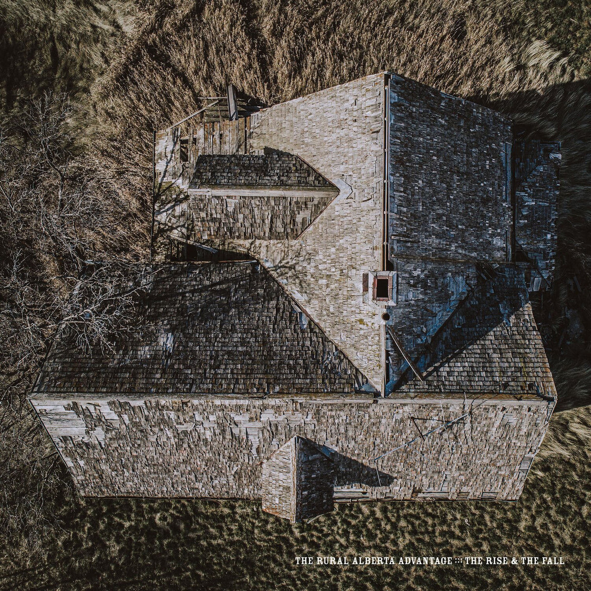 The Rural Alberta Advantage – The Rise & the Fall vinyl record cover