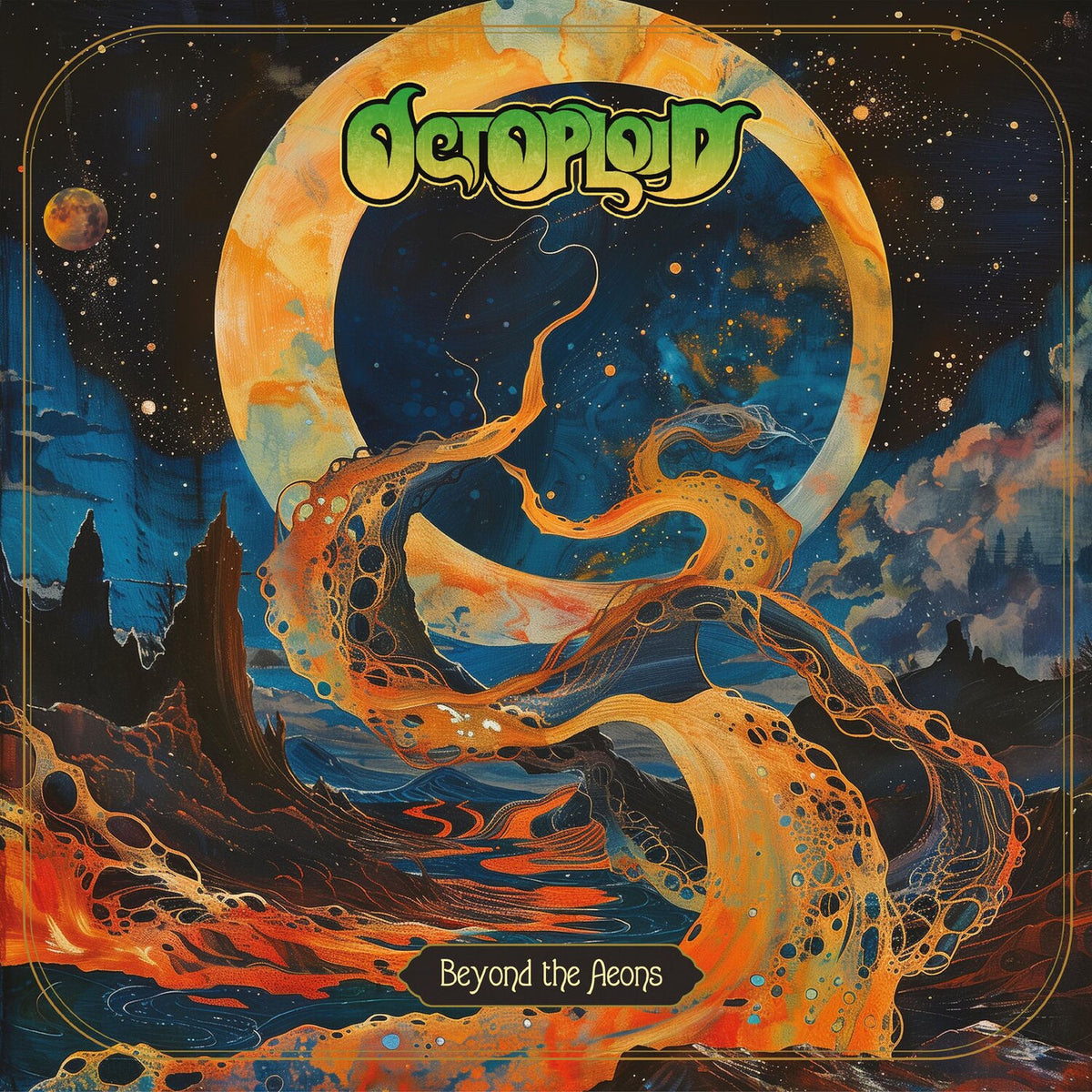 Octoploid – Beyond The Aeons vinyl record cover