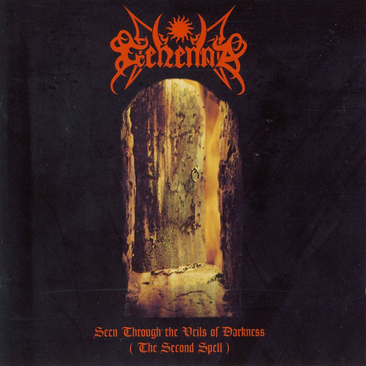 Gehenna – Seen Through the Veils of Darkness (The Second Spell) (Coloured Vinyl) vinyl record cover