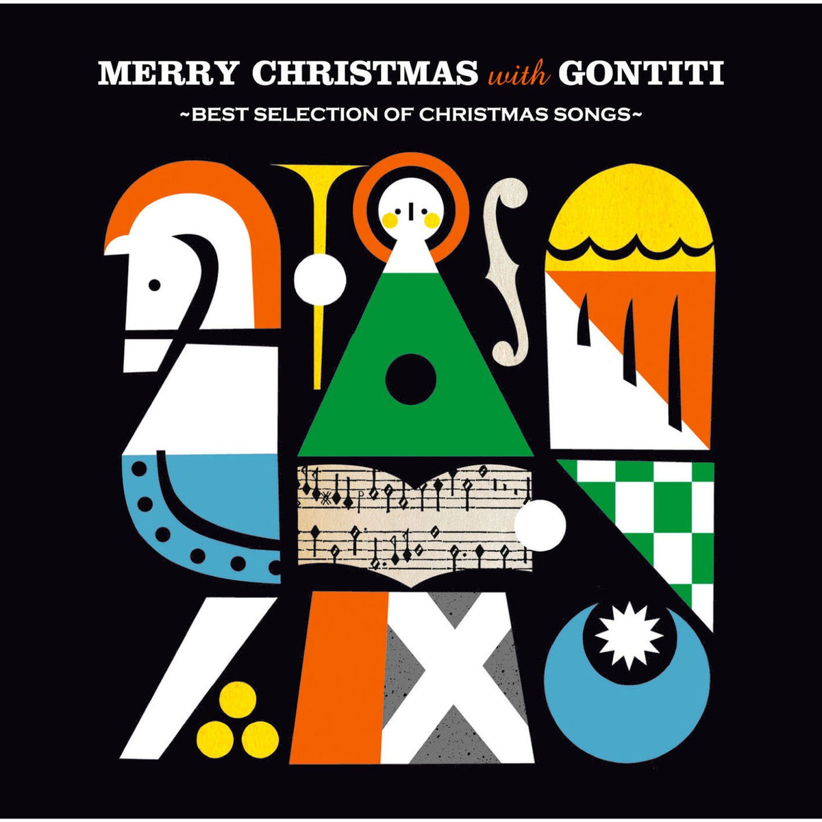 Gontiti – Merry Christmas With Gontiti-Best Selection Of Christmas Songs- <Limited vinyl record cover
