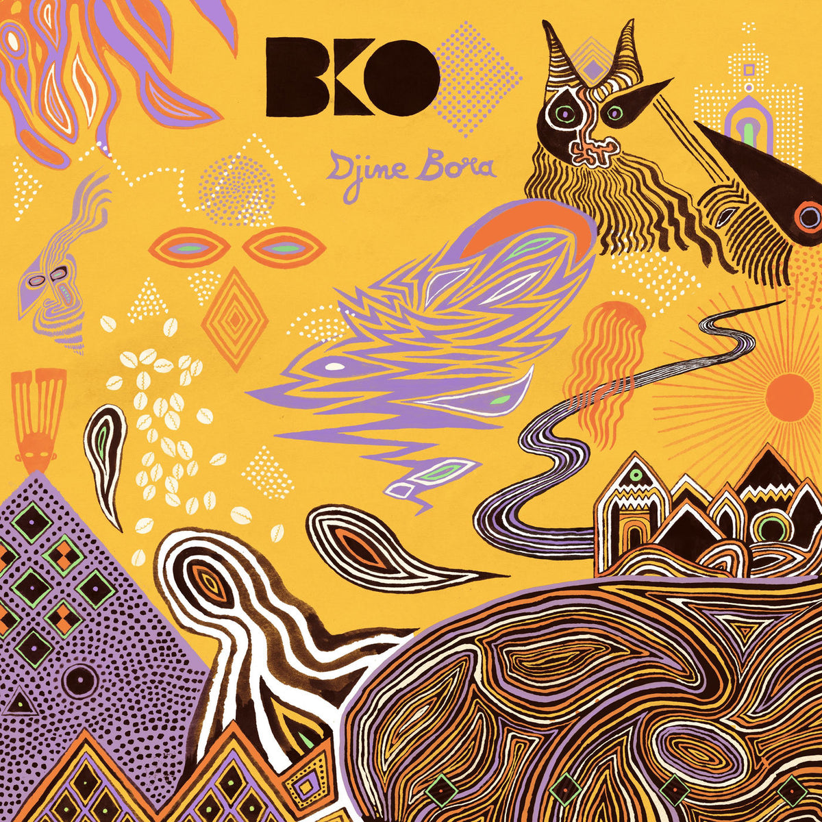 Bko – Djine Bora vinyl record cover