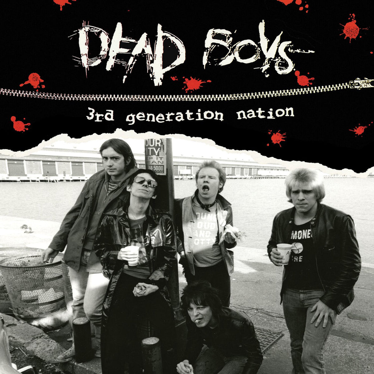 Dead Boys – 3rd Generation Nation (Colored Vinyl, Red, Reissue) vinyl record cover