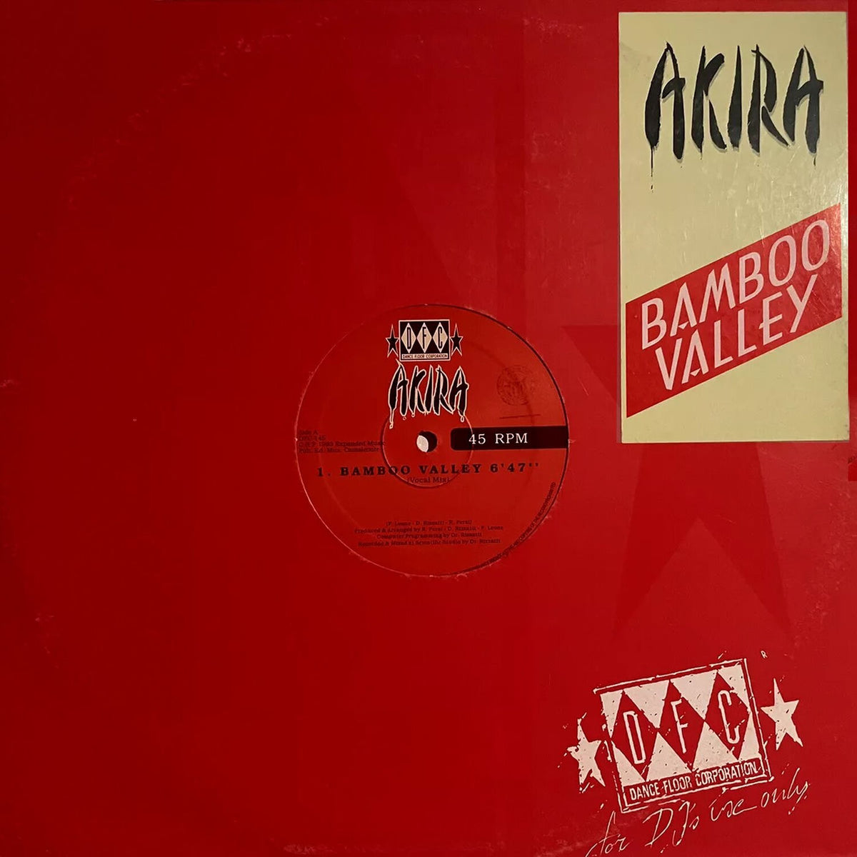 AKIRA – Bamboo Valley vinyl cover