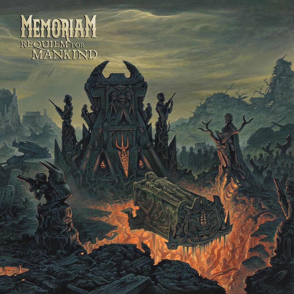 Memoriam – Requiem For Mankind -Pd- vinyl record cover