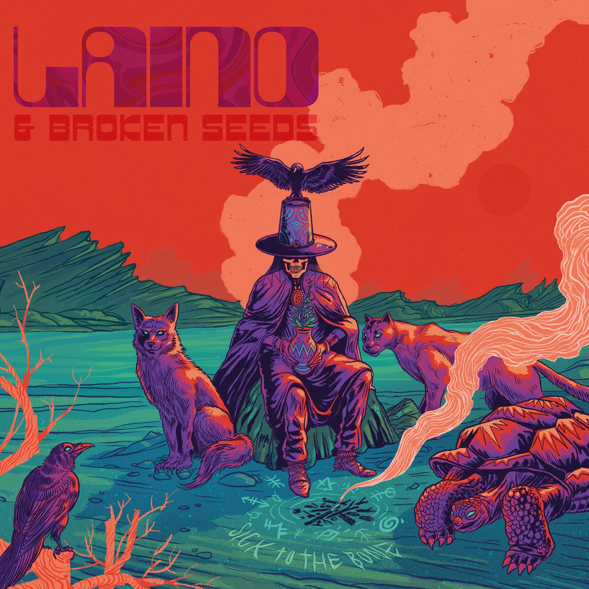Laino & Broken Seeds – Sick To The Bone (LIM.ED./COLOUREDVINYL) vinyl record cover
