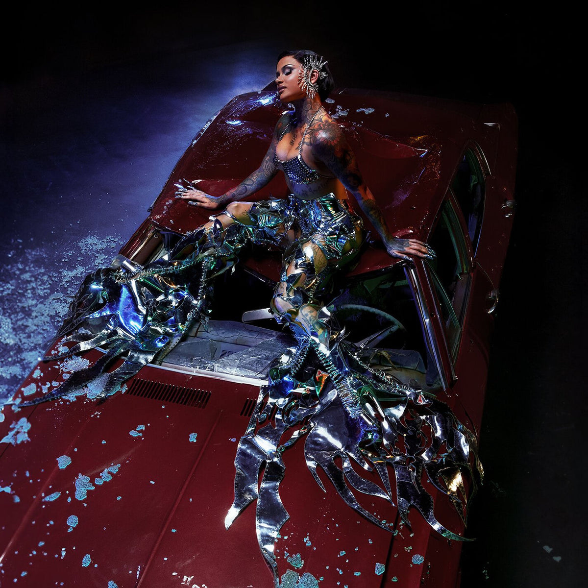 Kehlani – Crash (Rsd Stores & Hmv Blue Vinyl) vinyl record cover