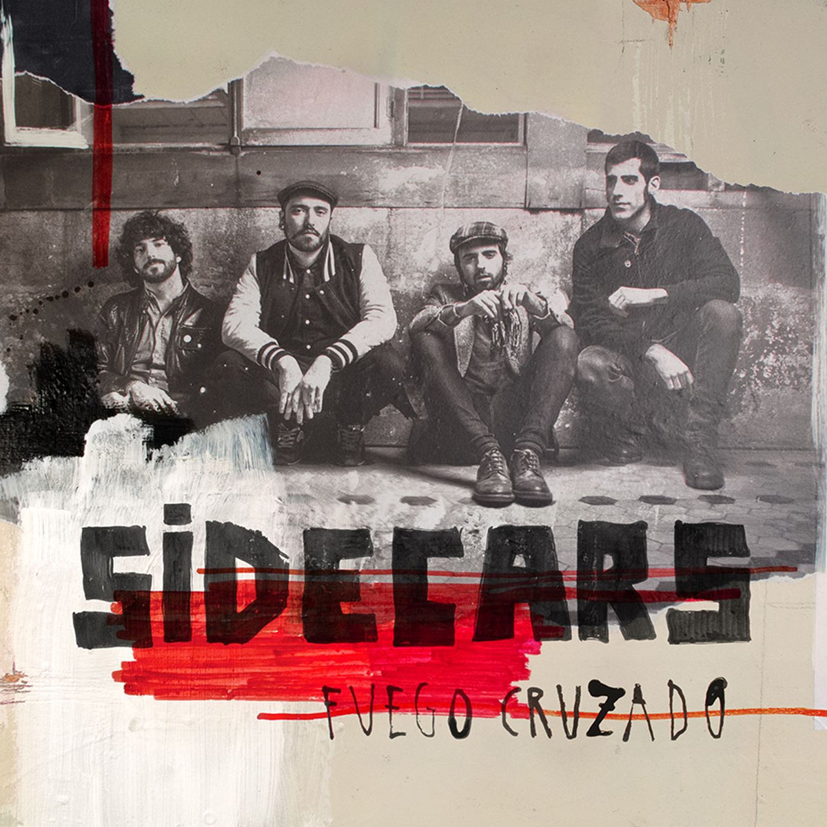 Sidecars – Fuego Cruzado vinyl record cover