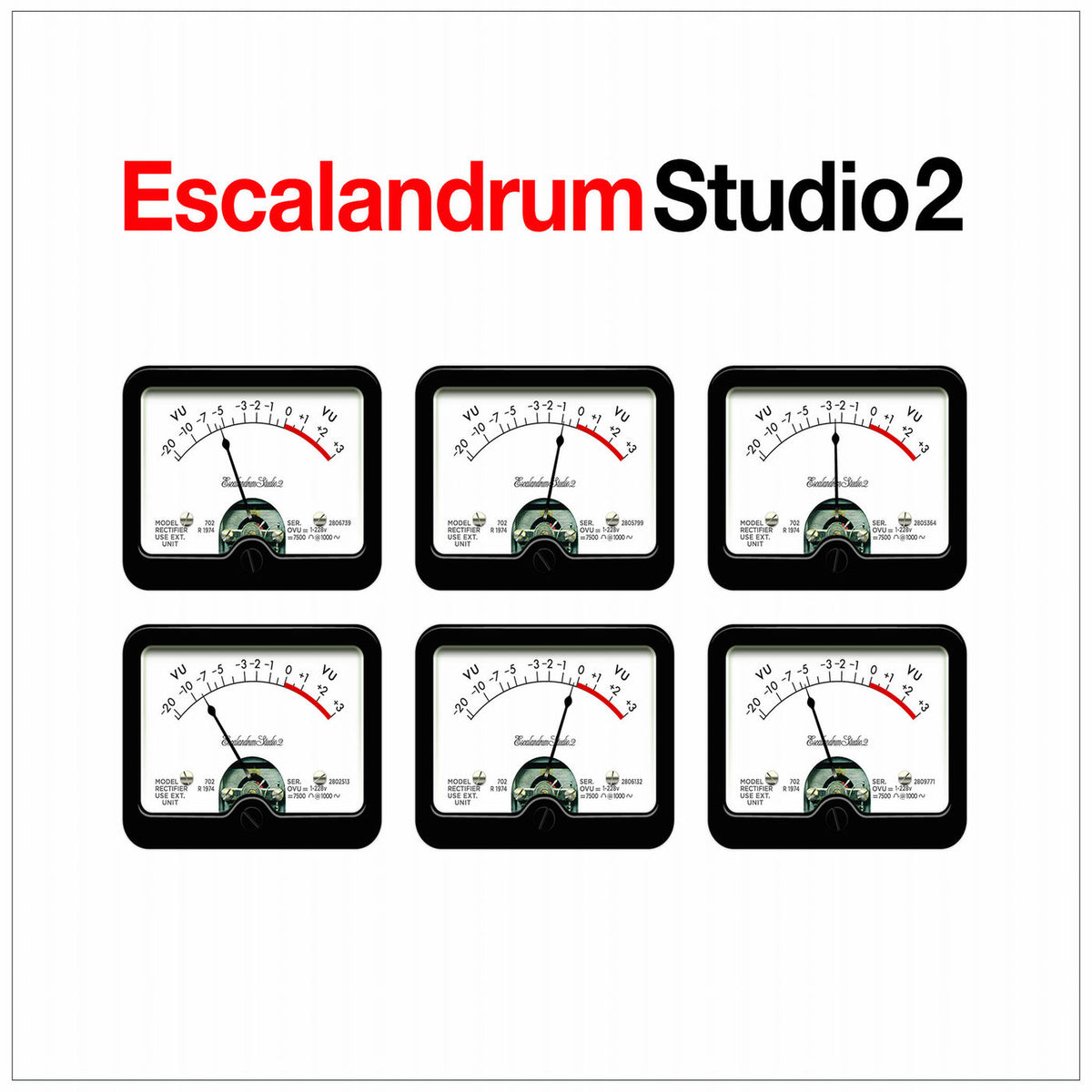 Escalandrum – Studio 2 vinyl record cover