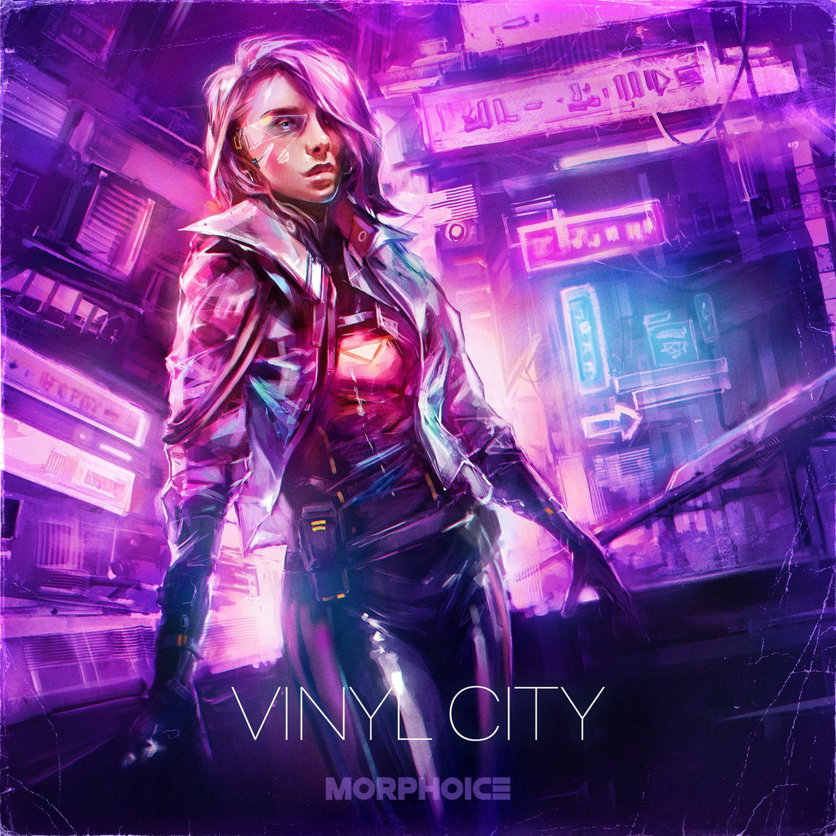Morphoice – Vinyl City vinyl record cover