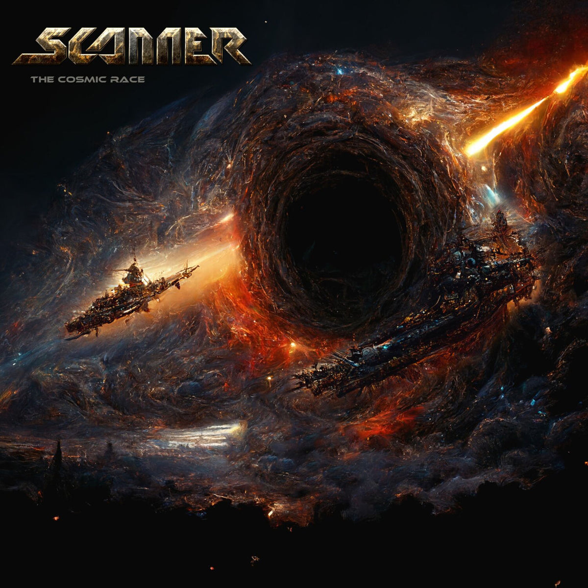 Scanner – The Cosmic Race (Coloured Vinyl) vinyl record cover