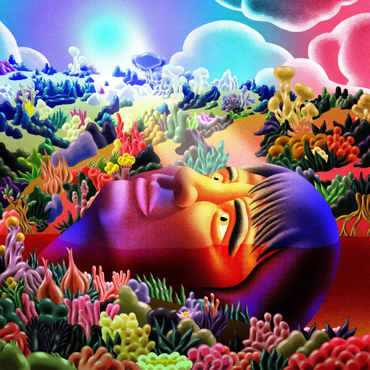 Joe Wong – Mere Survival vinyl record cover