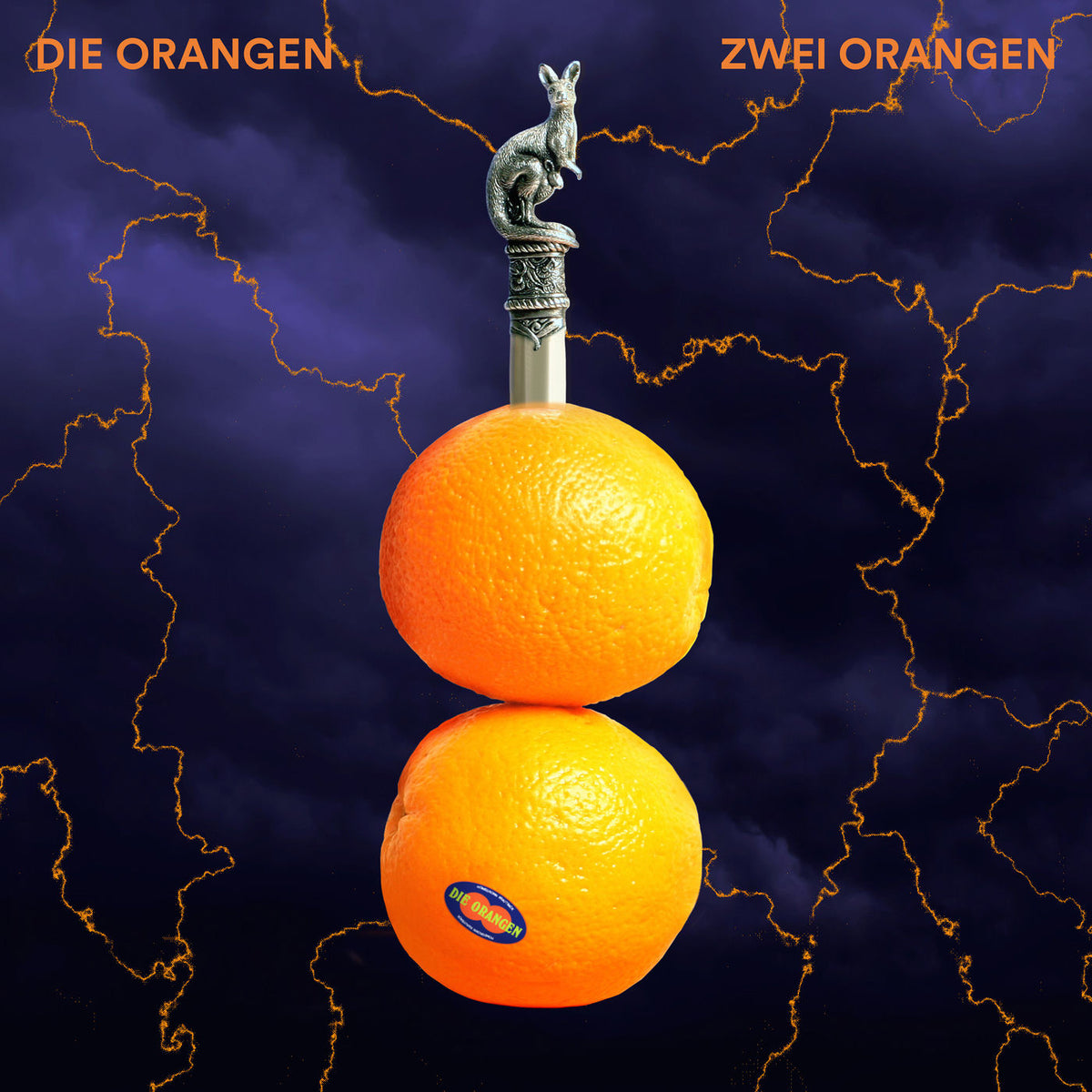 Die Orangen – Zwei Orangen vinyl record cover