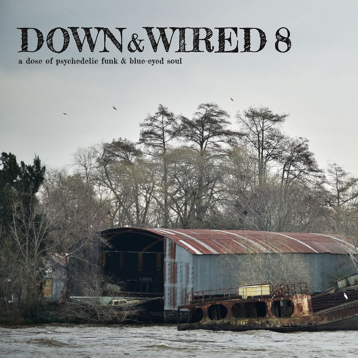 Various Artists – Down & Wired 8 vinyl record cover
