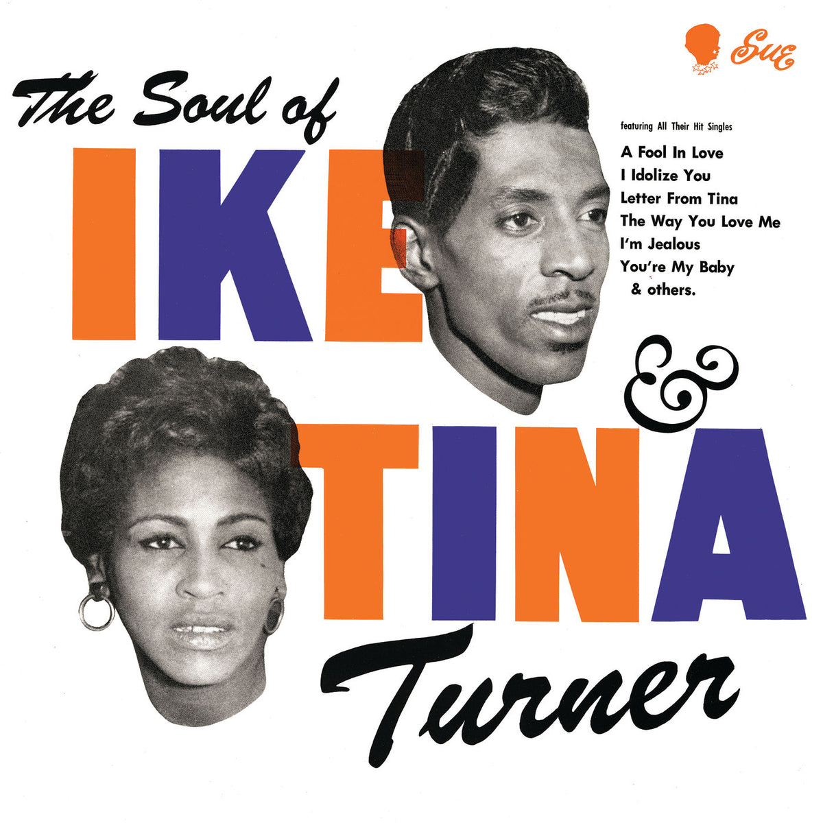 Ike & Tina Turner – The Soul of Ike & Tina Turner vinyl record cover