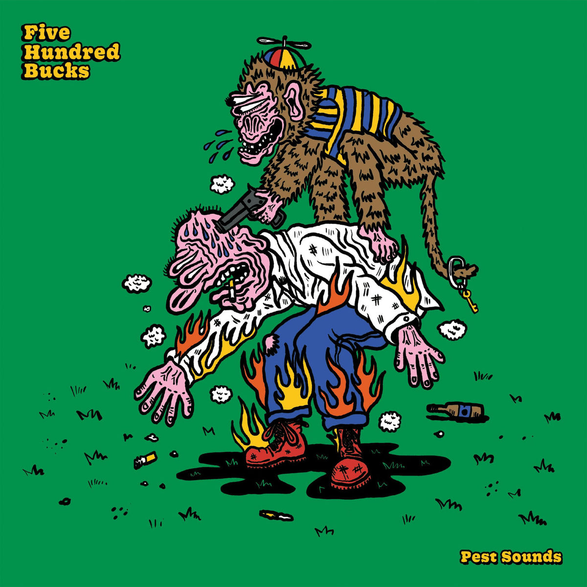 Five Hundred Bucks – Pest Sounds vinyl record cover
