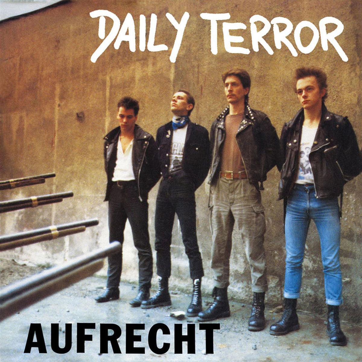 Daily Terror – Aufrecht vinyl record cover