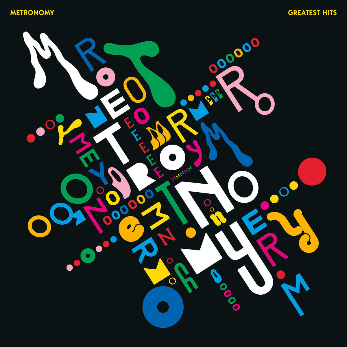 Metronomy – Greatest Hits vinyl record cover