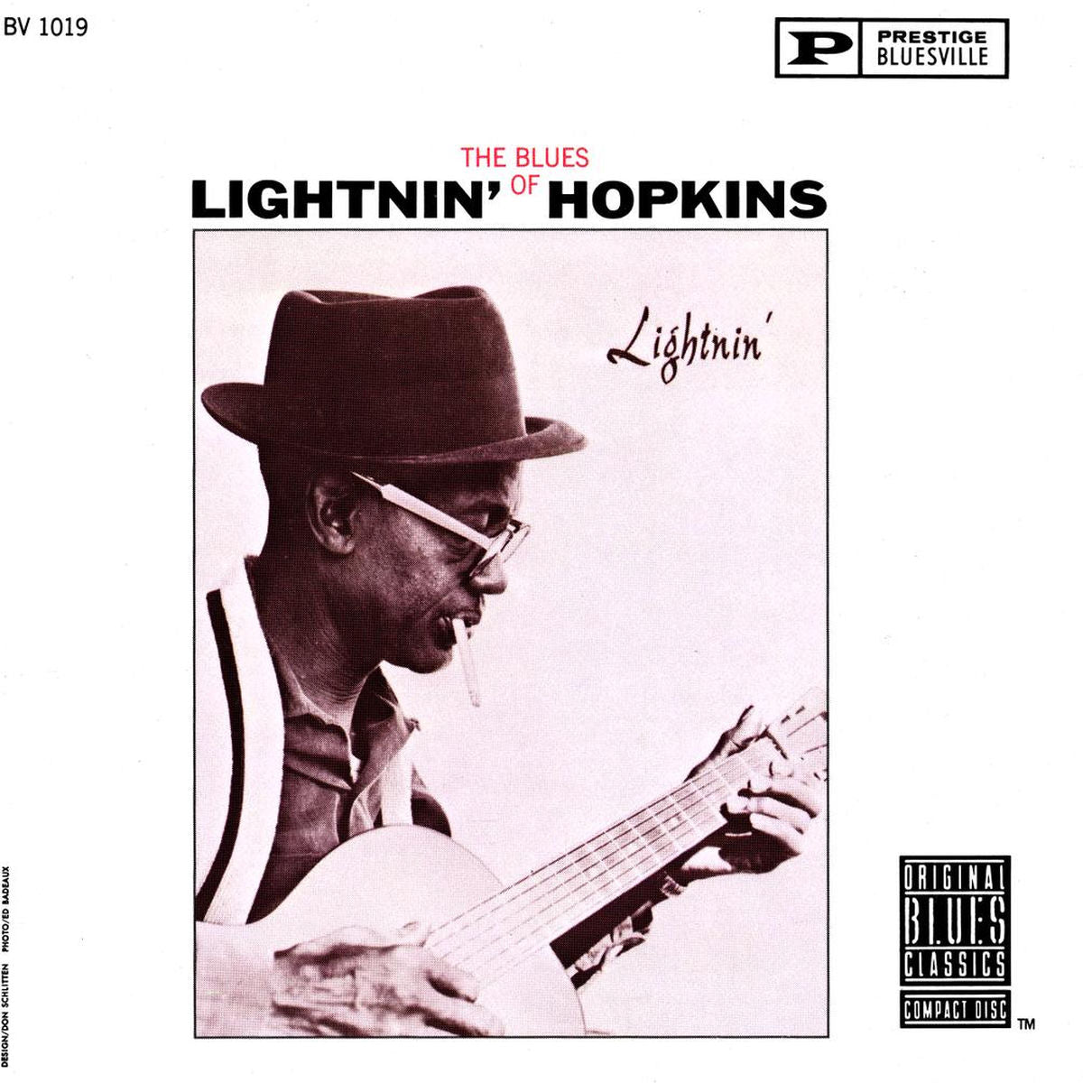 Lightnin' Hopkins – Lightnin' vinyl record cover