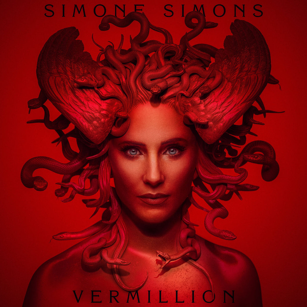 Simone Simons – Vermillion vinyl record cover