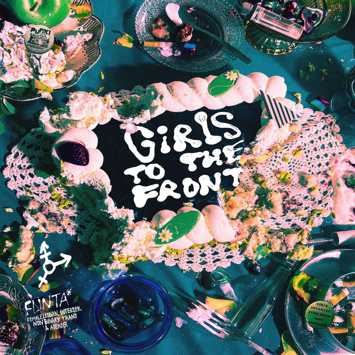 Various Artists – Girls To The Front vinyl record cover