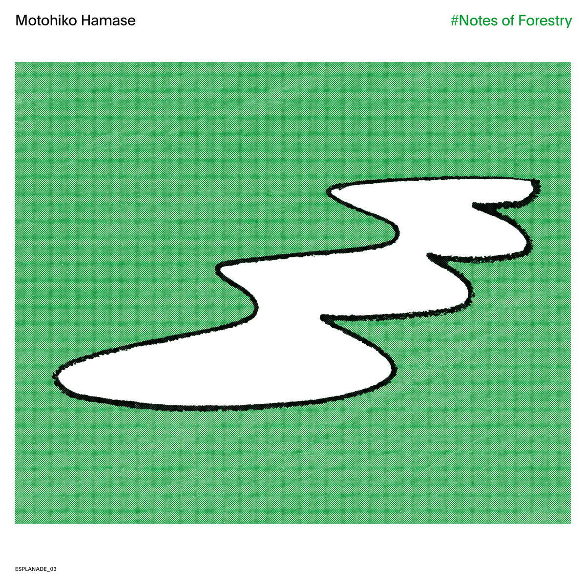 Motohiko Hamase – #Notes of Forestry (2020 Remastered Edition) vinyl cover