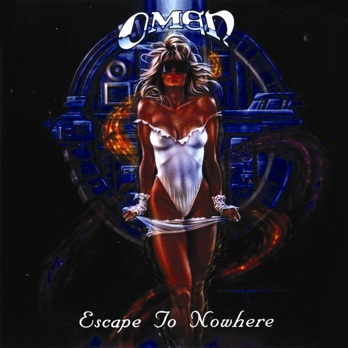 Omen – Escape to Nowhere vinyl record cover