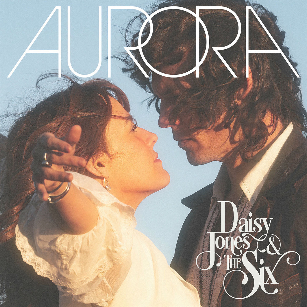 Daisy Jones & The Six – Aurora (Milky Clear Vinyl) (Indies Only) (Coloured Vinyl) vinyl record cover