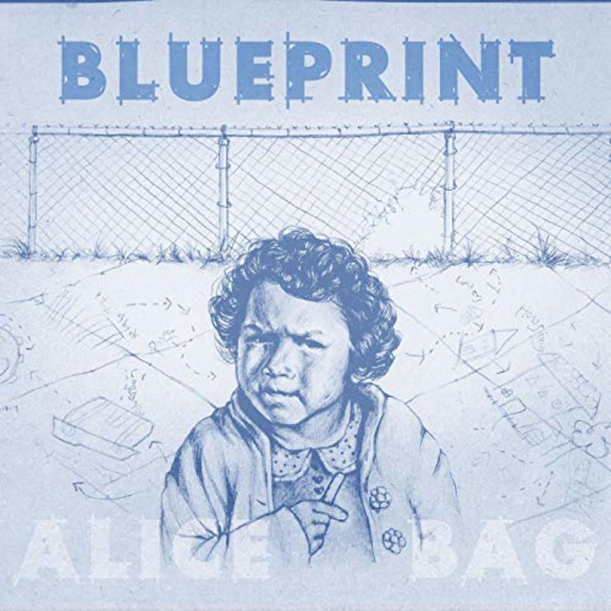 Alice Bag – Blueprint vinyl cover