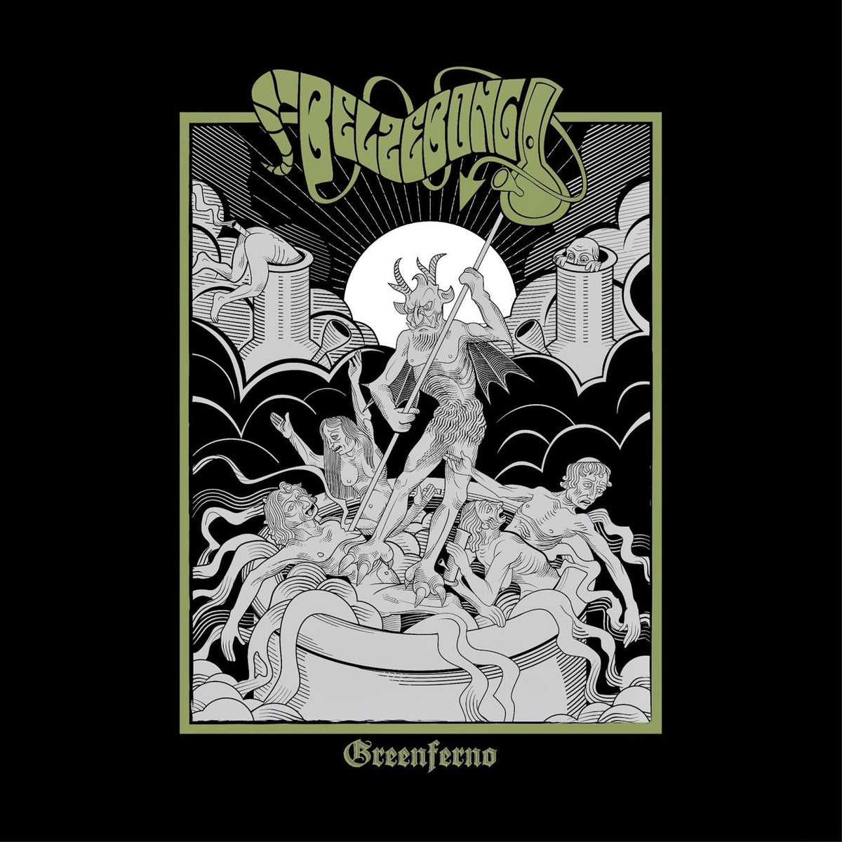 Belzebong – Greenferno vinyl record cover