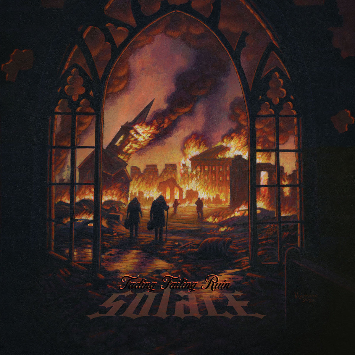 Solace – Fading Failing Ruin vinyl record cover