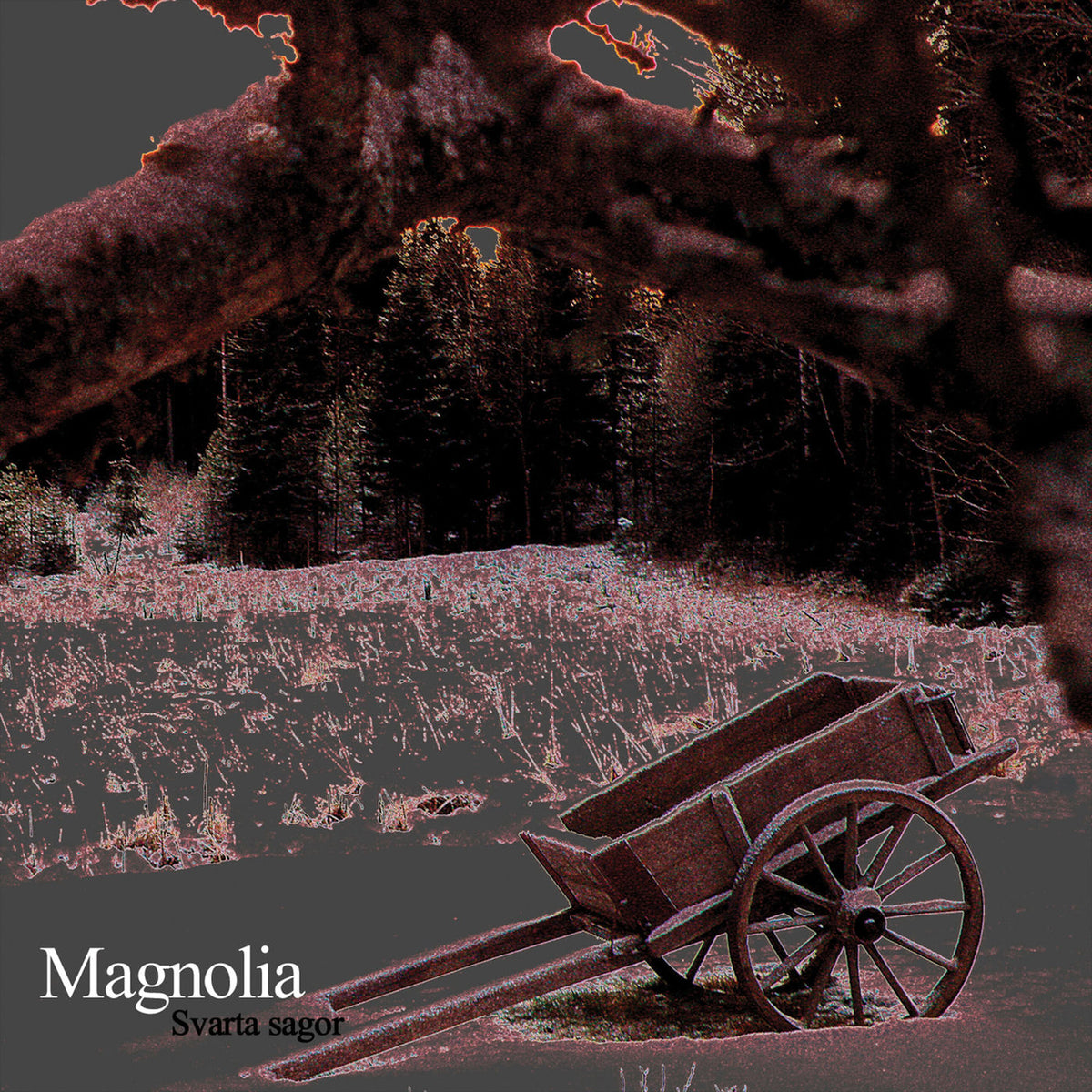 Magnolia – Svarta Sagor vinyl record cover