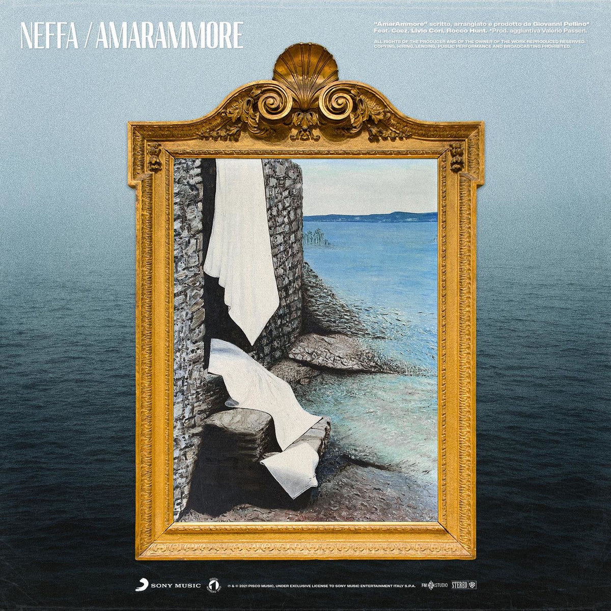 Neffa – Amarammore vinyl record cover