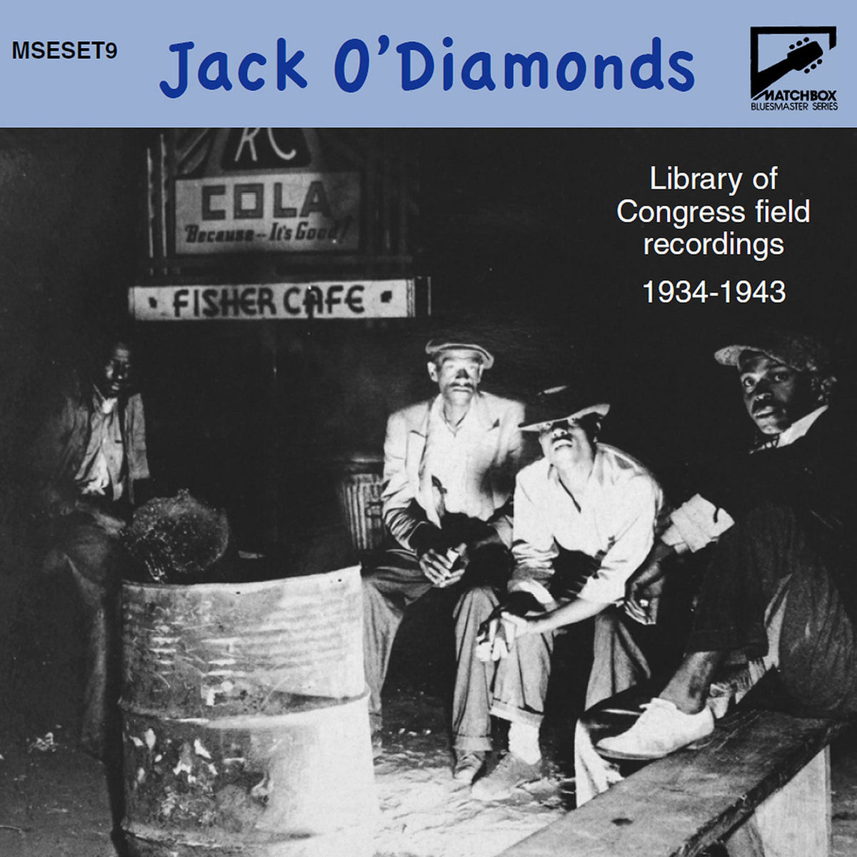 Various Artists – Matchbox Bluesmaster Series, Vol. 9: Jack O'Diamonds vinyl cover
