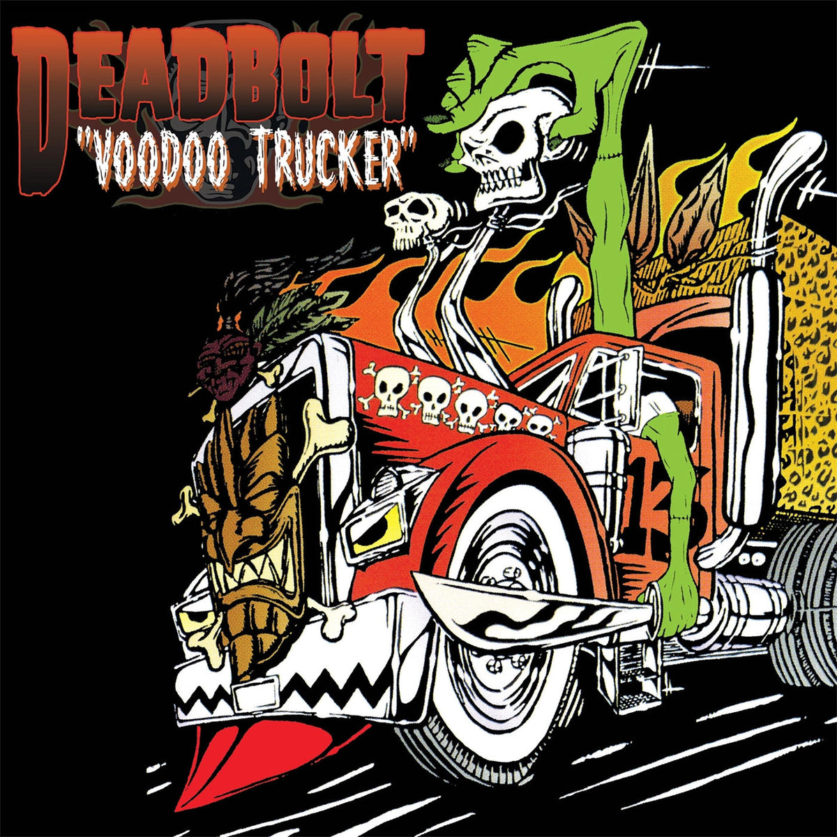 Deadbolt – Voodoo Trucker vinyl record cover