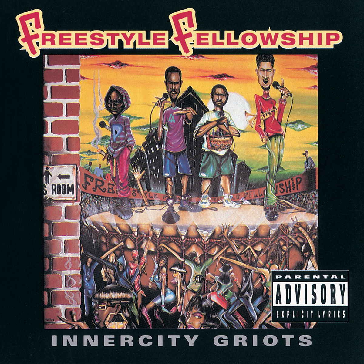 Freestyle Fellowship – Innercity Griots vinyl record cover