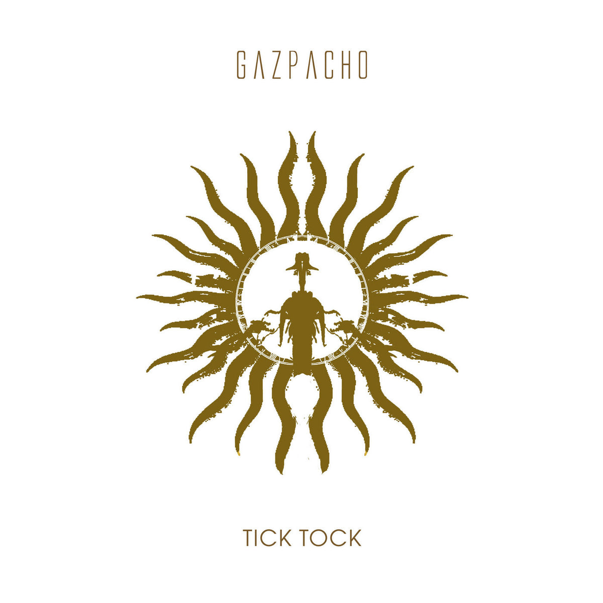 Gazpacho – Tick Tock vinyl record cover