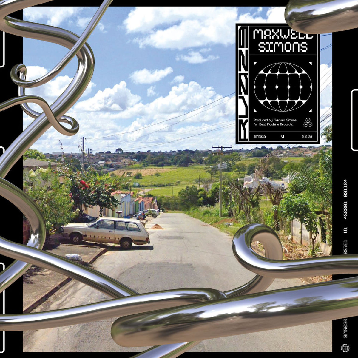 Maxwell Simons – Rua 29 (Transparent Vinyl) vinyl record cover