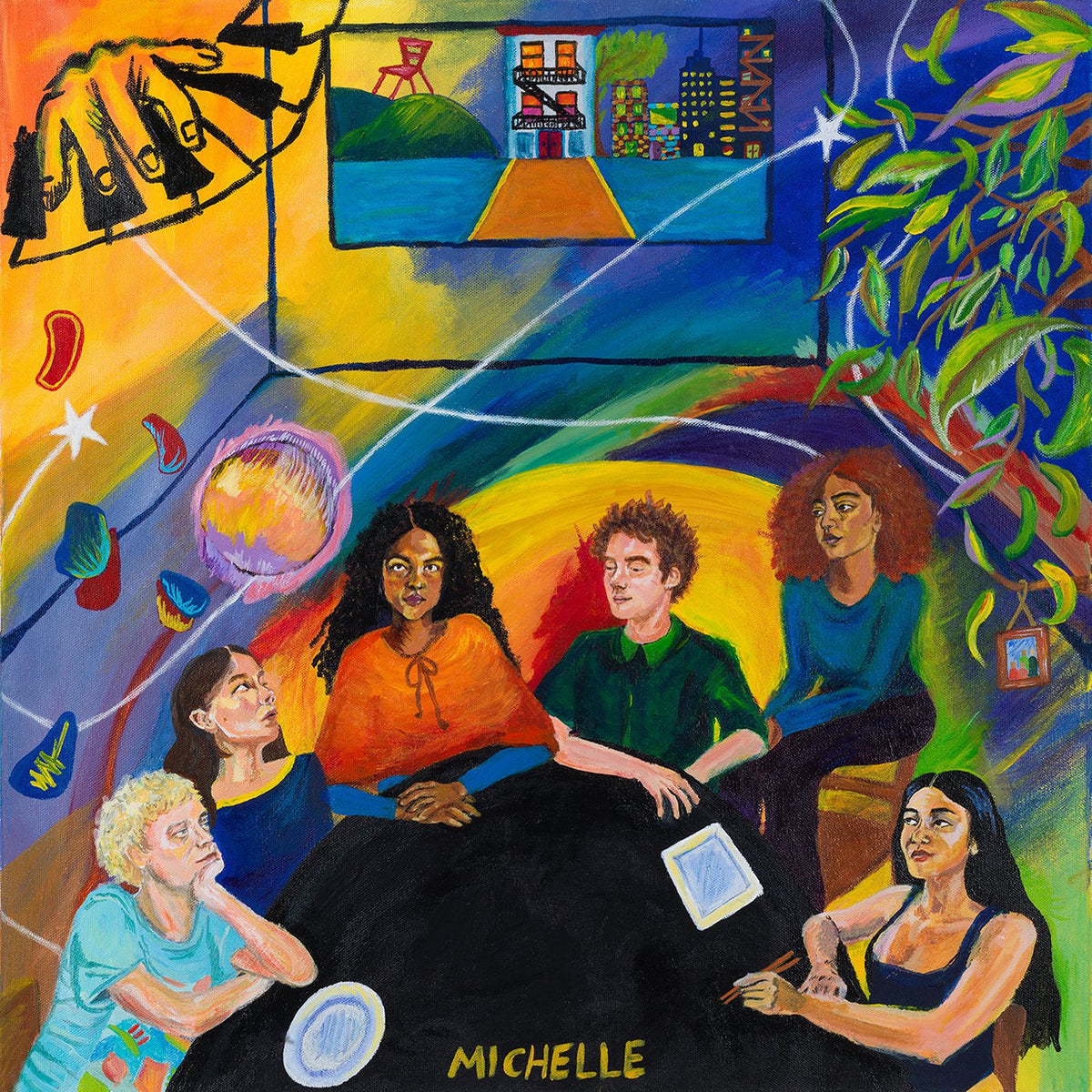 Michelle – AFTER DINNER WE TALK DREAMS vinyl cover