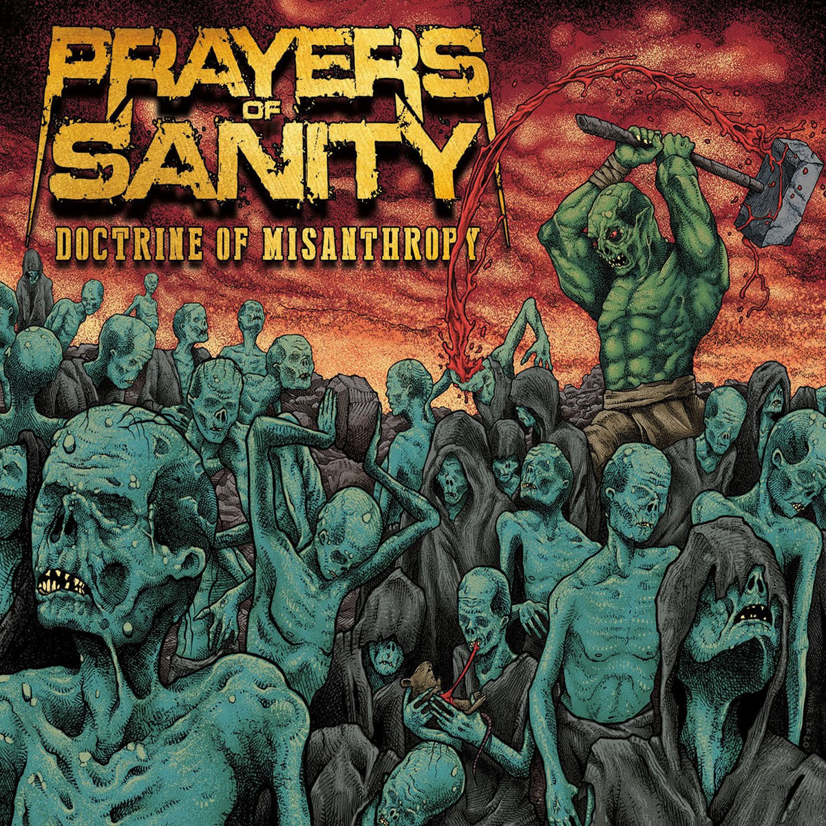 Prayers Of Sanity – Doctrine Of Misanthropy vinyl record cover