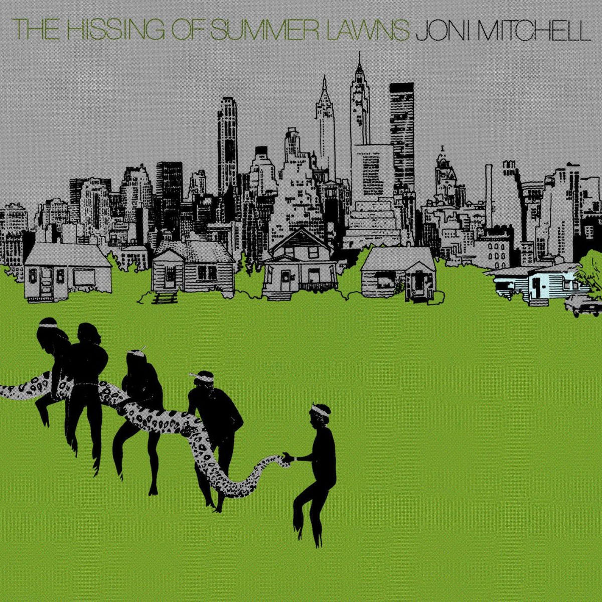 Joni Mitchell – The Hissing of Summer Lawns vinyl record cover