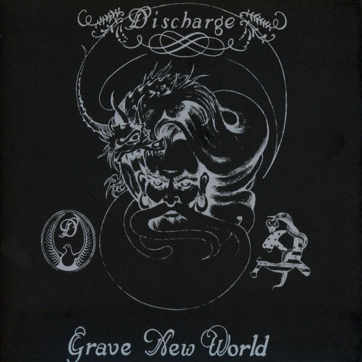 Discharge – Grave New World vinyl record cover