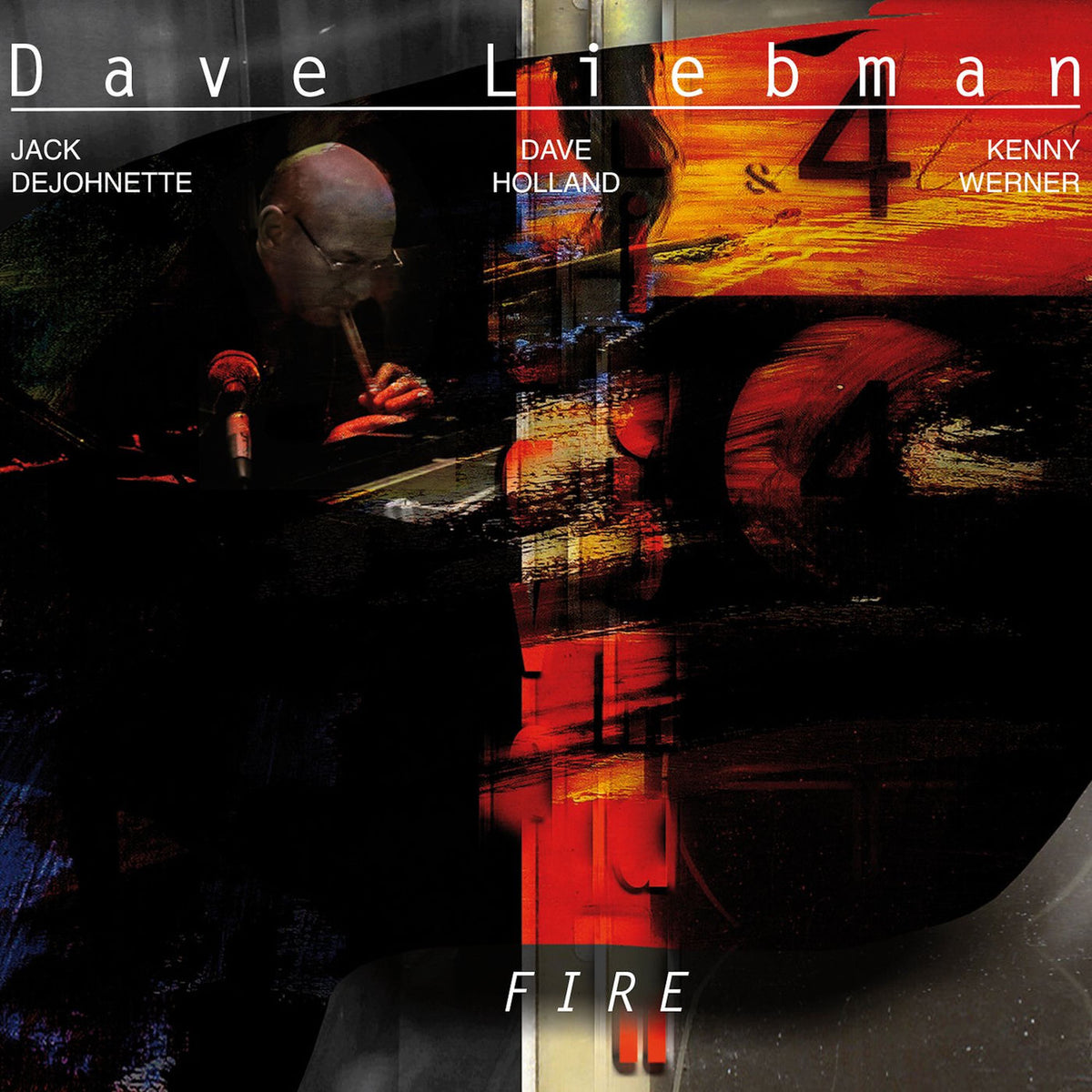 Dave Liebman – Fire vinyl record cover