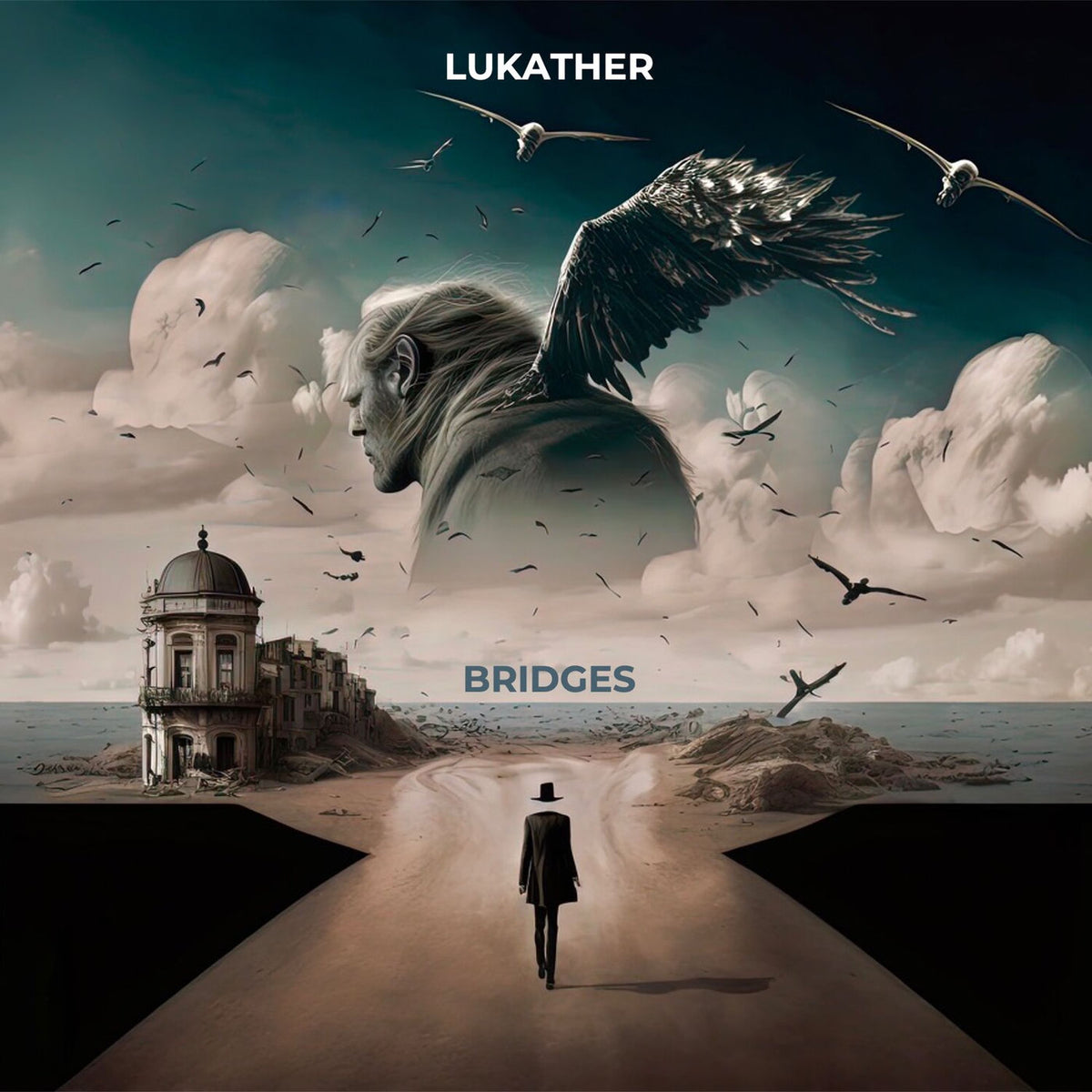 Steve Lukather – Bridges vinyl record cover