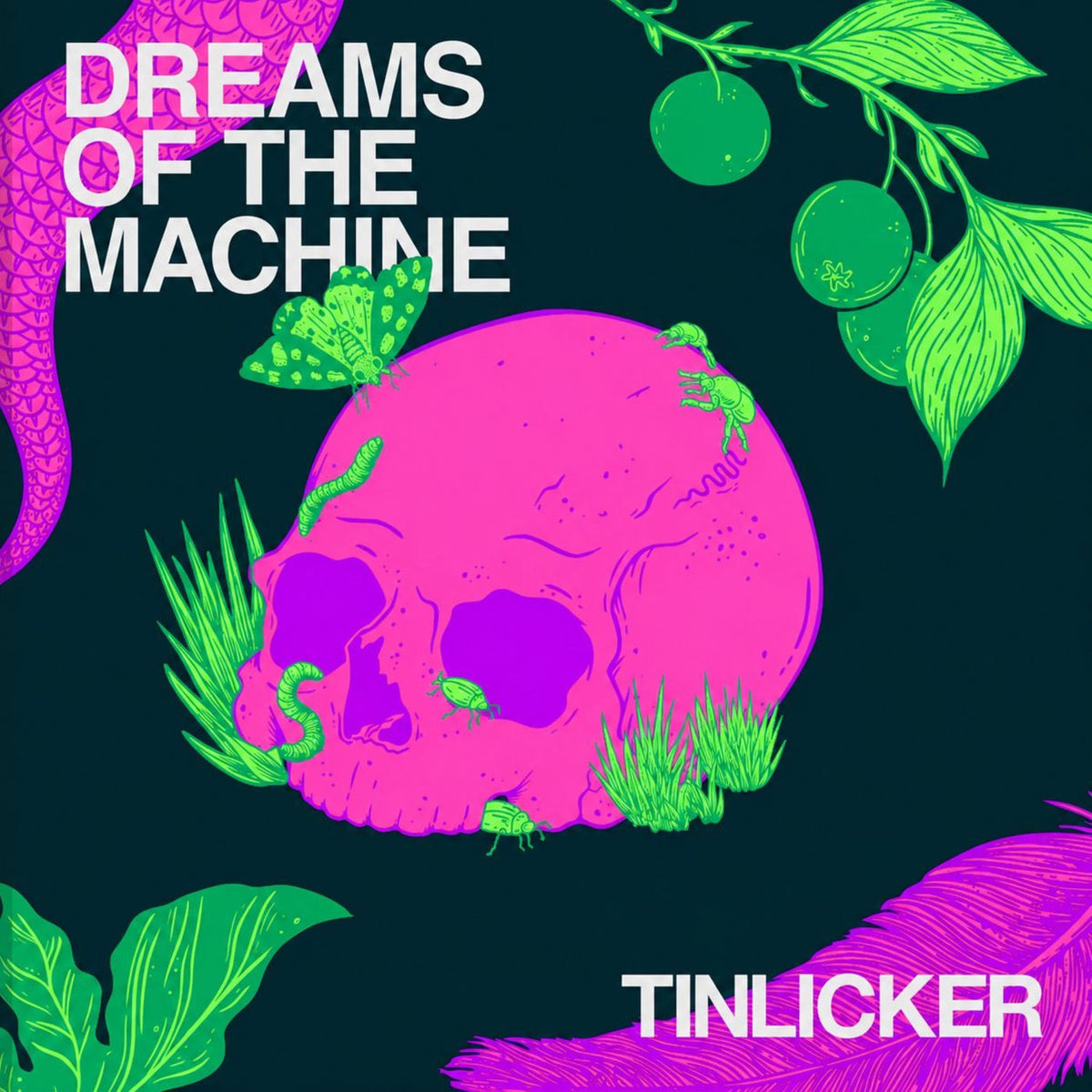 Tinlicker – Dreams of the Machine vinyl record cover