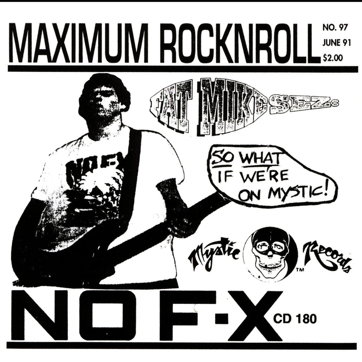 NOFX – Maximum Rock & Roll vinyl record cover