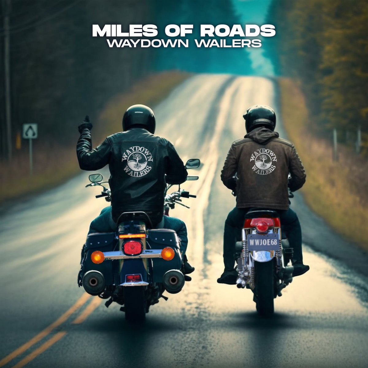 Waydown Wailers – Miles Of Roads vinyl record cover